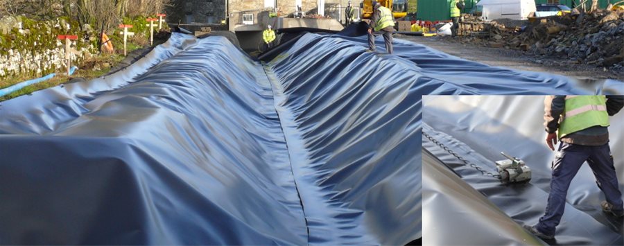 PE geomembrane black masterbatch